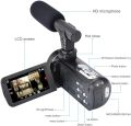 Video Camera - Camcorder,CamKing FHD 1080P 24.0MP 16X Digital Video Camera with External Microphone and 3.0 Inch IPS HD Touch Screen Digital Zoom Camera Recorder. 