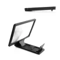 Foldable 3D HD Mobile Phone Tablet Screen Magnifier Video Amplifier Stand Holder. 