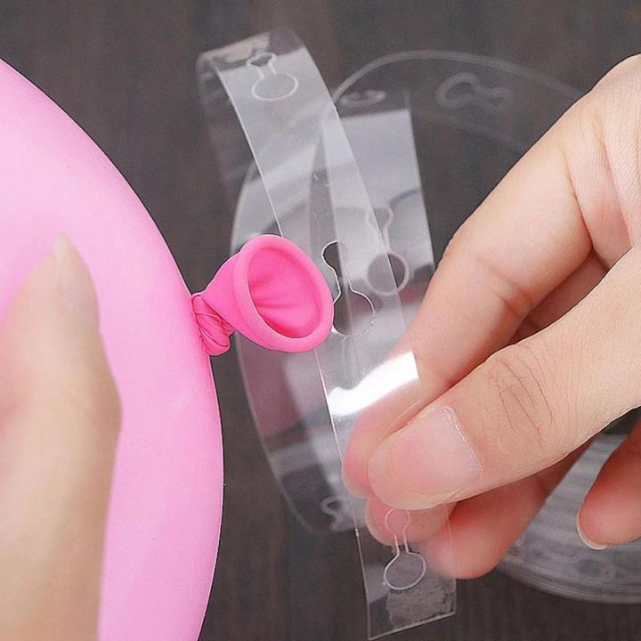 Balloon Tape strip and balloons tape dots Accessories 5M Balloon Chain Dot Wedding Party Birthday Background Decoration Balloon tape strip Arch Happy Birthday