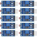 5MM LDR Photosensitive Sensor Module Light Dependent Resistor Sensor Module Digital Light Detection LM393 3 pins for Arduino. 