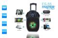 FASTER FS-55 Hi-Fi Portable Wireless Speaker with Mic. 