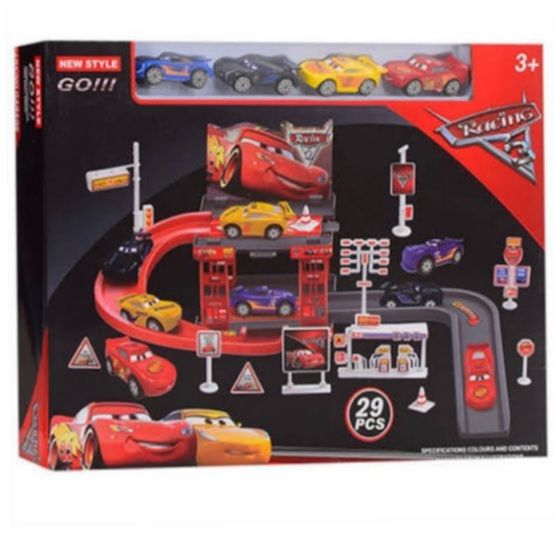 Lightning%20McQueen%20Car%20Track%20Parking%20Garage%20Play%20Set%20%7C%2029%20Pieces%20Racing%20Track%20&%20Parking%20Station%20Toy%20for%20Kids%20-%20Image%202