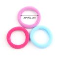 Hair Ties Colorful Hair Rope Soft Elastic Hair Ties Seamless Hair Bands-colorful. 