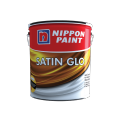 Nippon Paint Satin Glo Quarter. 