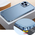 Original armor metal frame matte case for iPhone 13 14 15 Pro Max 12 mini 14 plus 15pro 14pro iPone 13Promax I phone back cover. 
