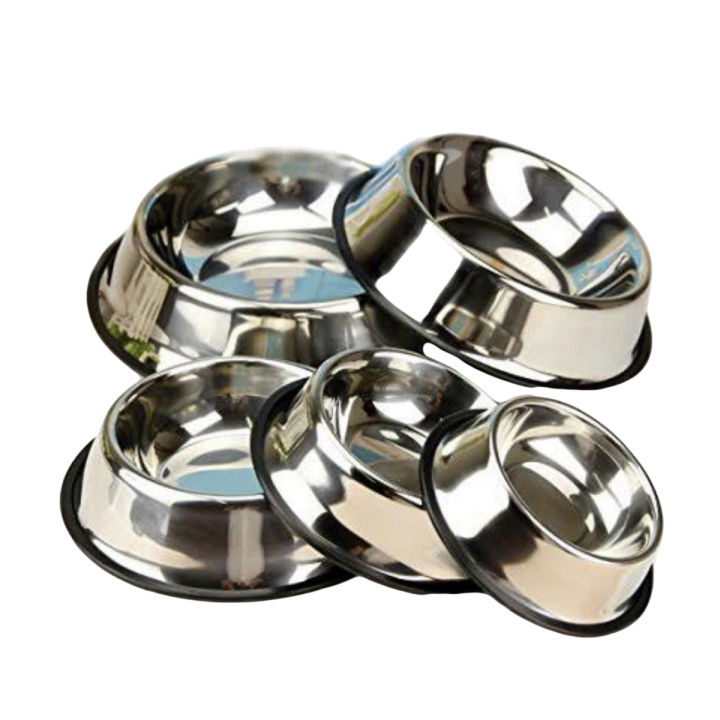 Steel Bowl For pets ( All Sizes ) X-Small , Small , Medium , Large , X-Large , XX-Large