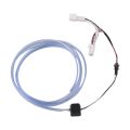 Car Blue LED Central Control Instent Panel Ambient Light for Toyota Highlander 2013 2014 2015 2016 2017 2018 2019. 