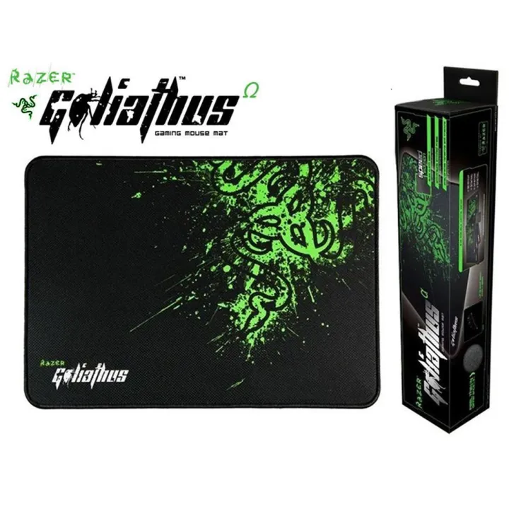 Razer%20Goliathus%20Mousepad%20:%20Light%20Friction%20Surface%20-%20Anti-Fraying%20Stitched%20Frame%20-%20Portable%20Cloth-Based%20Design%20Gaming%20Mat%20-%20Image%202