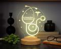 Unique Gift for Doctor, Stethoscope as a 3D Lamp, Thank You Gift for Doctor, Personalized Gift, Perfect for Clinic. 