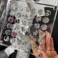 Acrylic Storage Box Acrylic Magnetic Shell Display Box Space-saving Organizer for Shells Durable Multi-compartment Storage Box Ideal for Space-saving Storage Solution. 