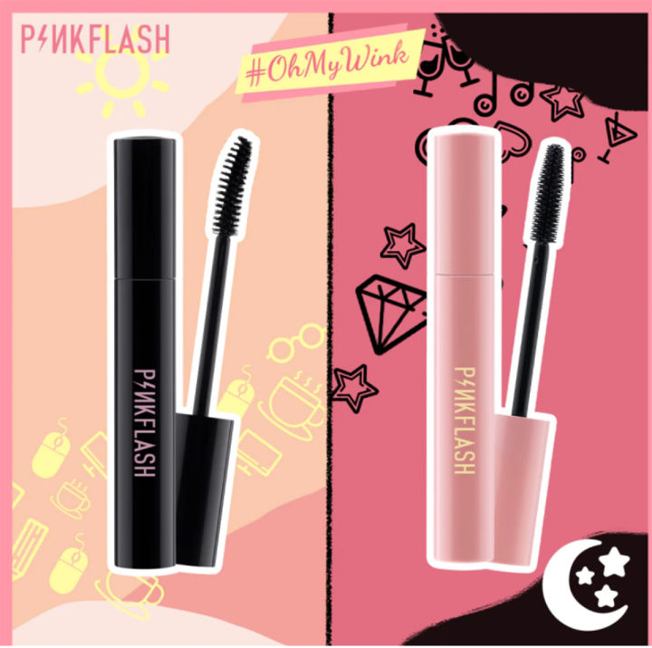 PINKFLASH%20Waterproof%20Natural%20Stretches%20Microwave%20Rich%20In%20Fiber%20Mascara%207ml%20E08%20-%20Image%203