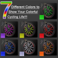 84 Pieces Spoke Reflectors Bicycle Spokes Reflector ning Strips. 