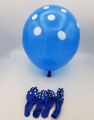 POLKA DOT LATEX BALLOON PARTY DECORATION BALLOONS ( PACK OF 25 BALLOONS ). 