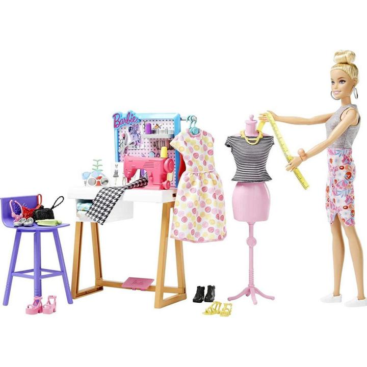 BARBIE: FASHION DESIGNER DOLL & STUDIO (HDY90)