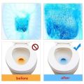 Toilet Cleaner Automatic Flush Toilet Bowl Cleaner Tablets, Bathroom Toilet Tank Cleaner, Powerful Cleaning Ball Toilet Blue Deep Clean Bubbles, Mild Lemon Scent, Long-Lasting Fresh Air No Pungent Odor - 10Pcs. 