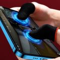 Premium Gaming Finger Sleeves Bundle - 1, 3, or 5 Pairs | Breathable, Anti-Sweat, Touch Screen-Friendly Thumb Gloves for PUBG & Mobile Gaming | Best-Quality Finger Cots for Enhanced Performance. 