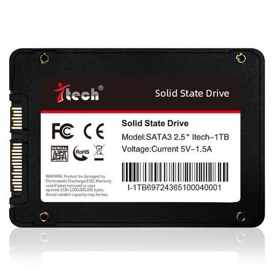 2.5 INCH SATA SSD | SOLID STATE DRIVE | HDD Replacement for Increase Performance -Black | Gaming SSD