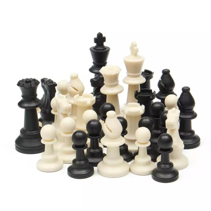 High-grade plastic chess set international chess game ABS plastic steel chess pieces only chess geetian