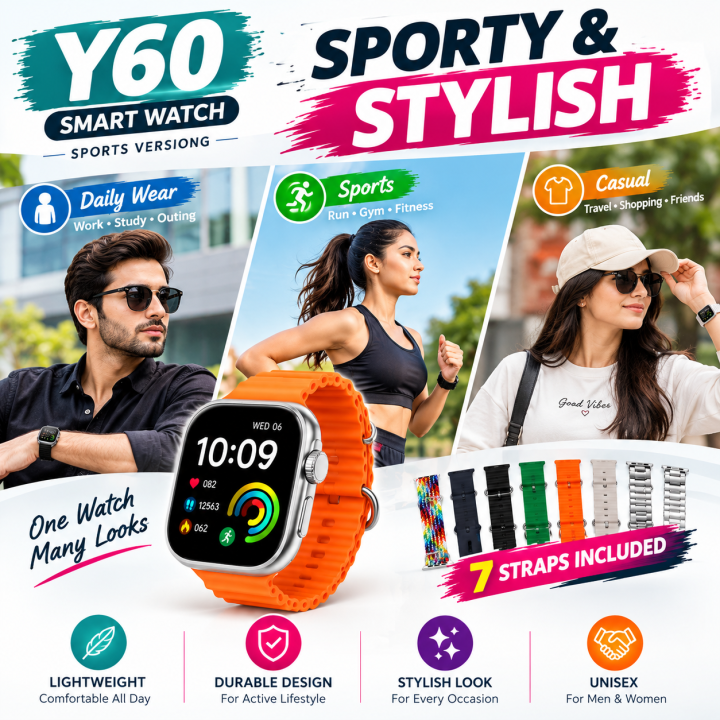 Y60%20Smart%20Watch%20Sports%20Version%20%7C%207+1%20Straps%20Stylish%20Watch%20Bands%20%7C%20Smart%20Watch%20for%20Men%20&%20Women%20%7C%20Fitness%20Sports%20&%20Daily%20Use%20-%20Image%203