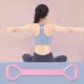NEW Hot Yoga Gum Fitness Resistance 8 Work Chest Expander Rope Workout Muscle Fitness Rubber Elastic Bands For Sports Exercise Resistance Band Exercise, Workout Bands For Home Fitness, Pilates, Physical Therapy, Strength Training, CrossFit Weight Loss Me. 