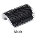 Cat Corner Brush Comb Massager for Cat Arch Plastic Scratcher Remove Hair Comb Grooming with Catnip Cat Self Cleaning Cat Supply. 
