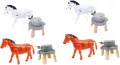 Electric Mill Grain Horse Toy For Kids. 