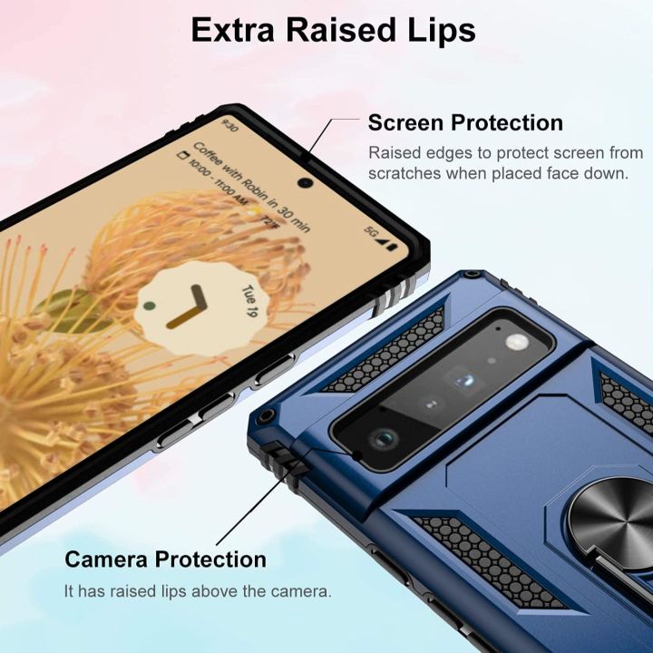 Google%20Pixel%206%20Pro%20Luxury%20Shock-Proof%20Armor%20Case%20Magnetic%20Car%20Ring%20Stand%20Cover%20Pixel%206%20Pro%20-%20Image%206