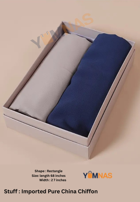 Pack%20of%202%20chiffon%20hijab%20scarf%20stoller%20/%20Plain%20Chiffon%20Goergett%20Hijab%20Staller%20For%20Girls%20and%20Women's%20-%20Image%209