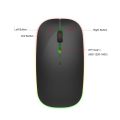 HXSJ M40 2.4GHZ 800,1200,1600dpi Third Gear Adjustment Colorful Wireless Mouse USB Rechargeable. 