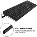 Acrylic Keyboard Holder,Acrylic Tilted Computer Keyboard Holder Clear Keyboard Stand for Ergonomic Typing Office Desk B. 