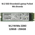 M.2 NVMe 128GB 256GB 512GB Mix Brands M2 PCIe NVMe SSD. 