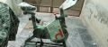 Exercise Spinning Bike, Black, Office Cardio Workout Training, Home Fitness Equipment with LCD Display and Heart Rate Adjustment - MOOSENG. 