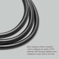 UK 3 Prong Extension Power Cord, Male to Female Cable (UK Plug,0.3M). 