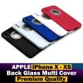 Apple iPhone X Back Cover | Apple iPhone XS Back Cover Back Glass Case For iPhone X | iPhone XS. 