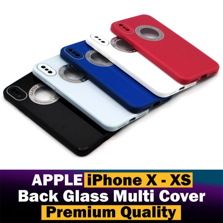 Apple iPhone X Back Cover | Apple iPhone XS Back Cover Back Glass Case For iPhone X | iPhone XS
