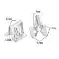 Metal Clips Retainer Instrument panel Auto Fasteners Universal Car Radios Dashboard Metal U cord lock retaining clip. 