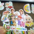 Cocomelon Stickers Pack of 15 Stickers  For Laptop,Desk, Notebook and  Mobile covers DIY Stickers - JangoMango Store. 