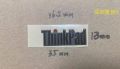 Lenovo Thinkpad LOGO Laptop Sticker Label LOGO Sticker Black X1. 