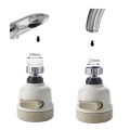 1 Pcs 3 Modes Faucet Aerator Flexible Water Saving Filter Sprayer Nozzle 360 Rotation Diffuser Aerator Faucet Bubble. 