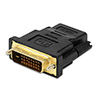 DOONJIEY DVI-D Dual Link 24+1 Male to HDMI-compatible Female Audio Video Adapter Connector. 