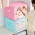 Toy Storage Solutions Children's Clothing Storage Clothes Storage Bags Cartoon Animal Storage Box Kids Toy Organizer. 