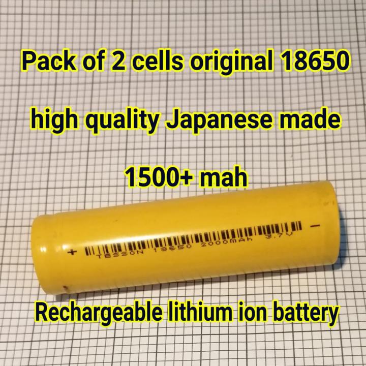 18650 cell pack of 2 cells 1500 mah rechargeable 18650 battery 18650 lithium ion 3.7 volt to 4.2 volt rechargeable. 18650 lithium ion battery 18650 lithium ion cell 18650 cell