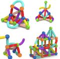 24-36-42-64 Pes Magnetic Blocks Set Toy Magnetic Bar Constructor Building Blocks Montessori Educational Kids Toys For Children Early Educational Toys Set, Magnetic Building Sticks Kit Kids Gift for Age 3+, Recreational Building Sticks Block Set. 
