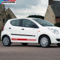 New Alto Turbo RS Stripes Design Sticker, Most Trendy and Sport Design Stripe Decals. Car Modification, Car Styling. 