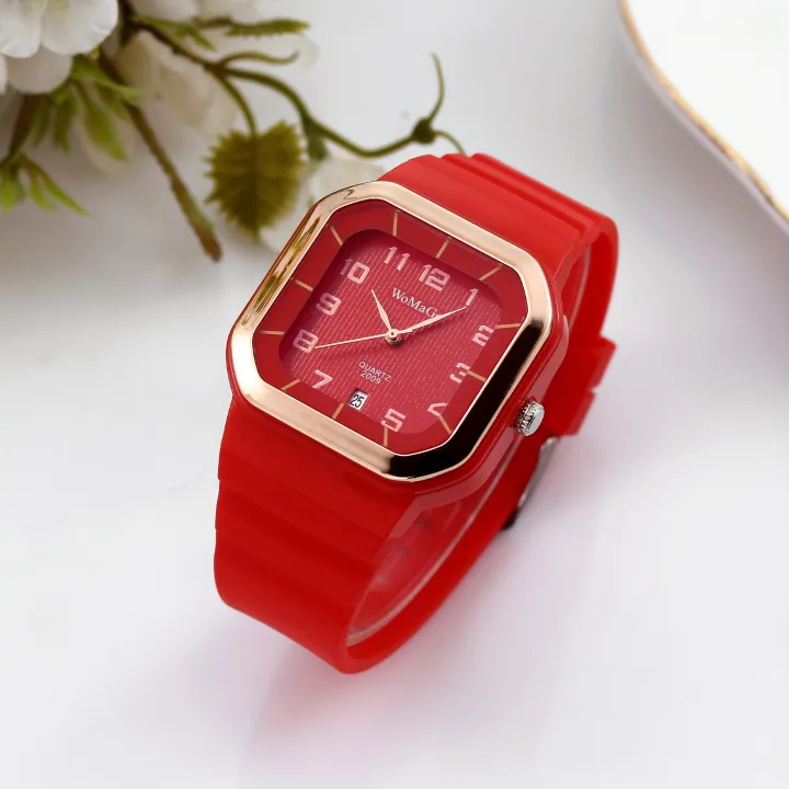 Rectangle%20Pointer%20Quartz%20Watch%20For%20Women%20Men%20Color%20Block%20Minimalist%20Arabic%20Numeral%20Wristwatch%20With%20Silicone%20Strap%20-%20Image%202