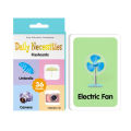 Daily Necessities Flash Card for Early Educational & Interactive Card For Kids – 36 Pcs. 