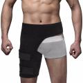 Hip Stabilizer and Groin Brace Thigh Protection Anti-muscle Straining Hip Running Weightlifting Leg Groin Belt. 
