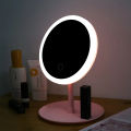 LED Mirror - Vanity Mirror With Stand 90 Degree Swivel - Touch Screen Dimming - Detachable Portable Traveling Mirror. 