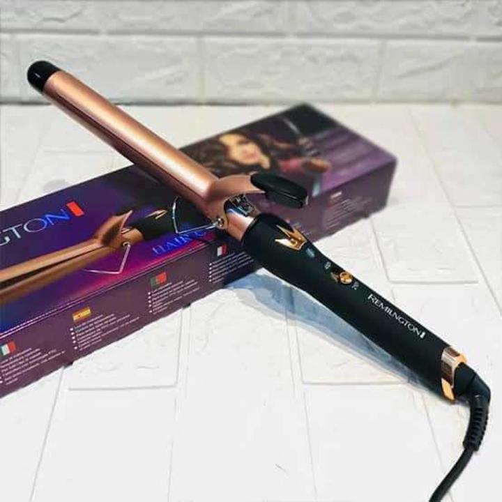 Hair Curler. Advanced Keratin Ceramic coating for bouncy, healthy-looking curls.  Luxury heat-resistant pouch.