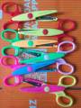 Pack Of 6 Nos Zig Zag Scissors Craft Scissor Zigzag Paper Cutting Decorative Design Patterns. 